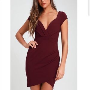 Lulus Romantic Endeavor Bodycon Dress
